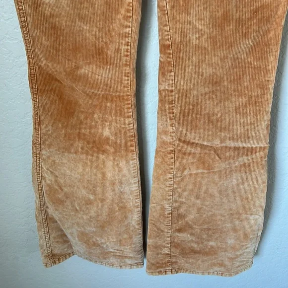 We the free low rise camel corduroy flare pants - Picture 2 of 7